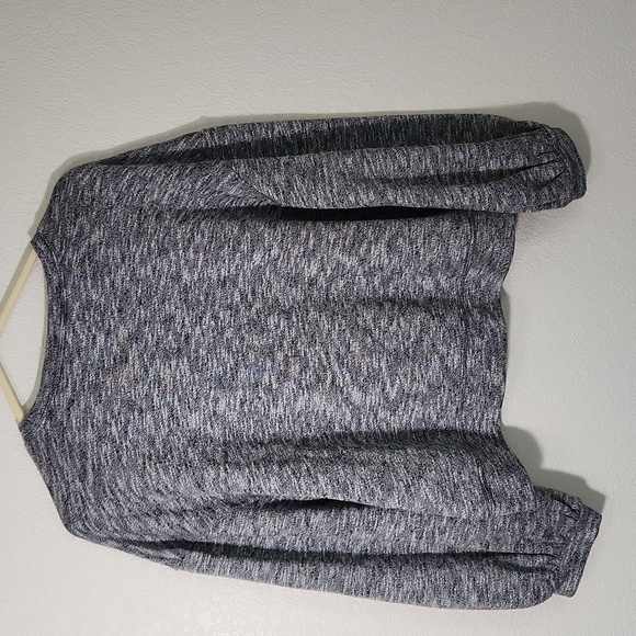 Madewell marled gray sweater, size large - Picture 5 of 5